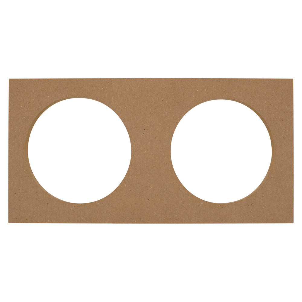 MDF-monteringsplatta, 2x6.5 tum