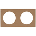 MDF-monteringsplatta, 2x8 tum