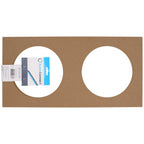 MDF-monteringsplatta, 2x8 tum