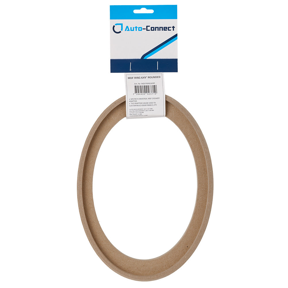 MDF-ring, oval 6x9 tum