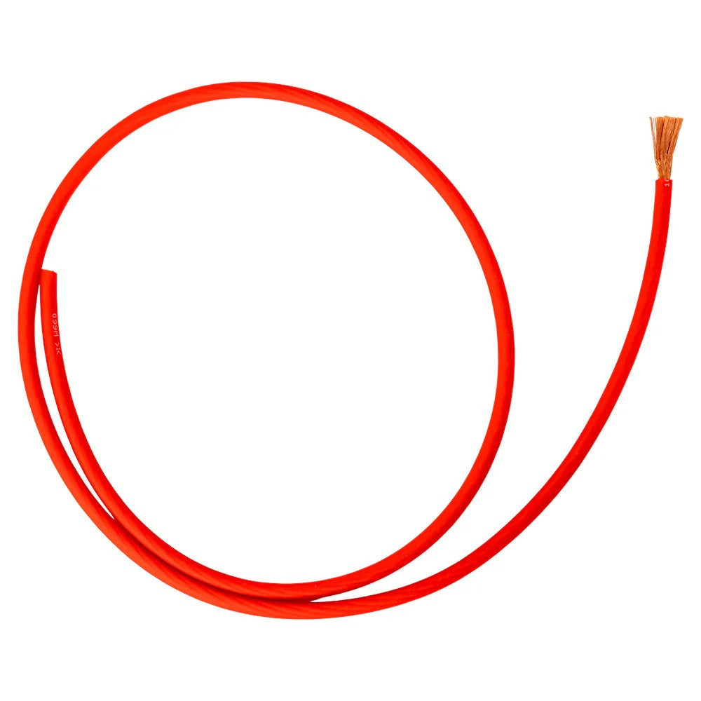 Auto-Connect röd strömkabel OFC 10.2mm², metervara