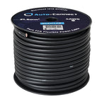 Auto-Connect svart strömkabel CCA 21.6mm², metervara