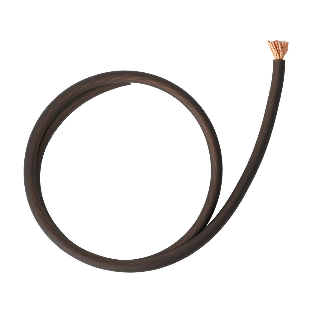Auto-Connect svart strömkabel OFC 21.6mm², metervara