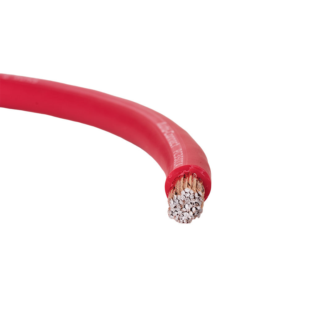 Auto-Connect röd strömkabel CCA 35.5mm², metervara