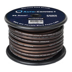 Auto-Connect svart strömkabel OFC 35.5mm², metervara