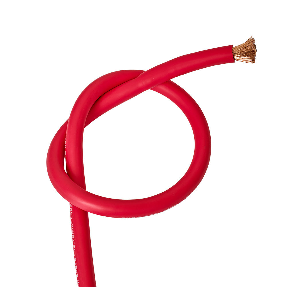 Auto-Connect röd strömkabel CCA 53.7mm², metervara