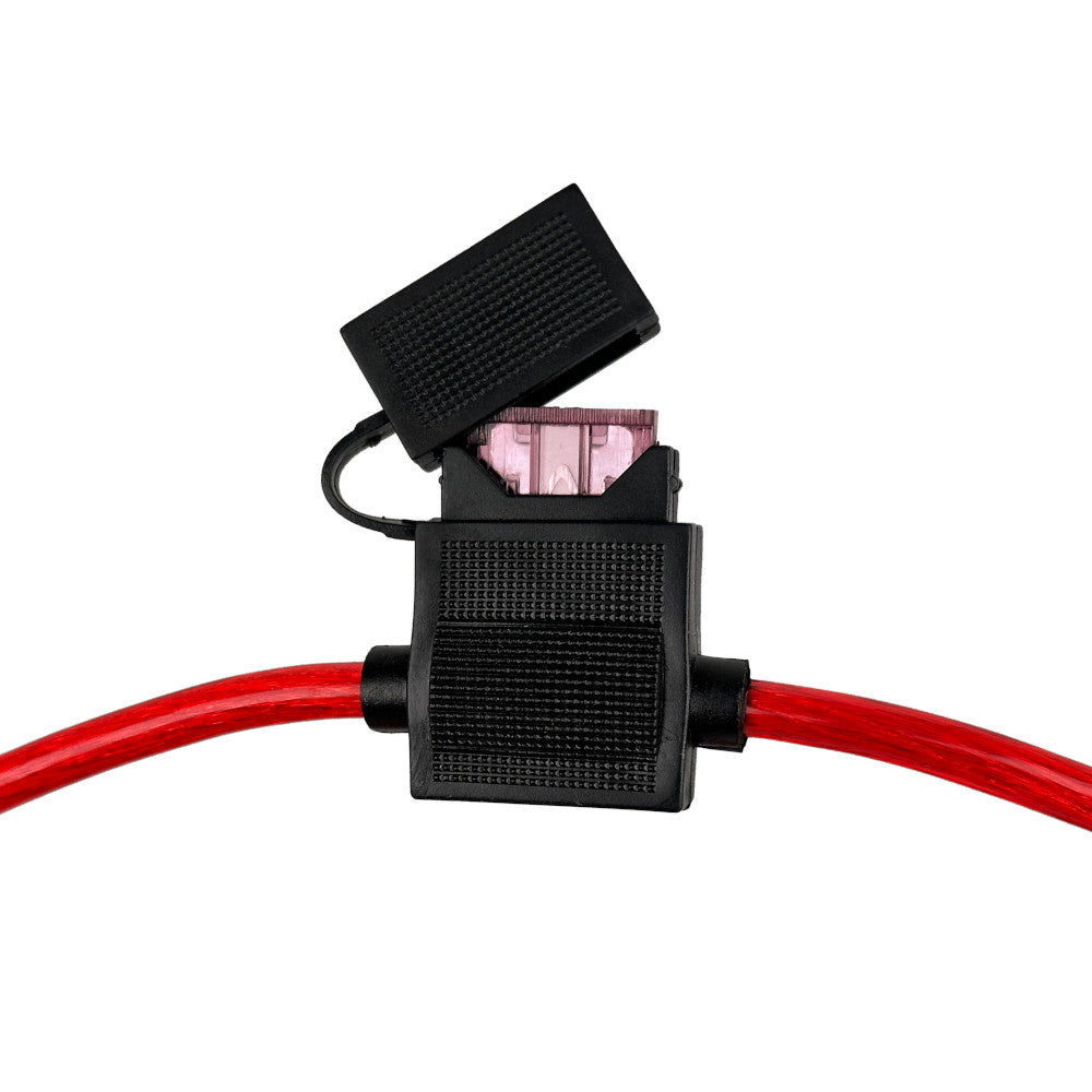Auto-Connect 6mm² strömkabelkit, 2.5m+2.5m