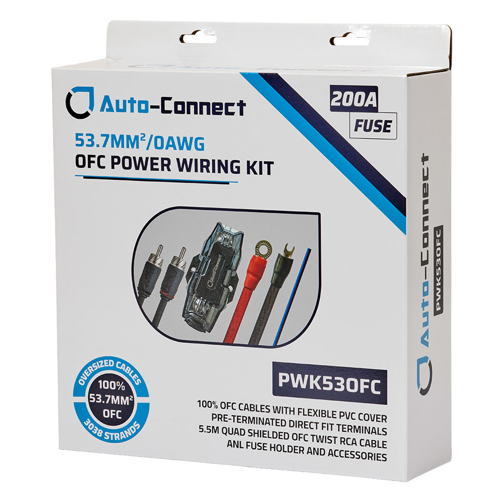 Auto-Connect OFC kabelkit, 53.7mm²