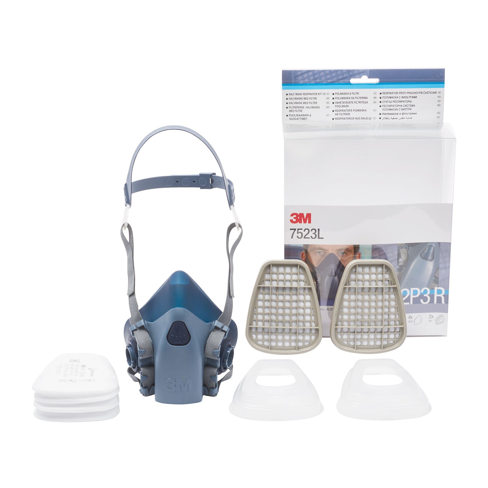 Halvmask startpaket 7500-serien