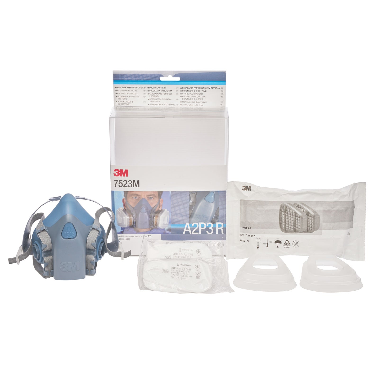 Halvmask startpaket 7500-serien