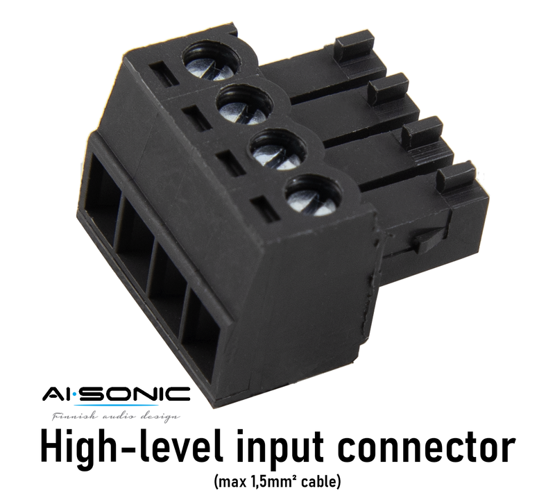 AI-SONIC S2-A500.1 with S2-BASS KNOB