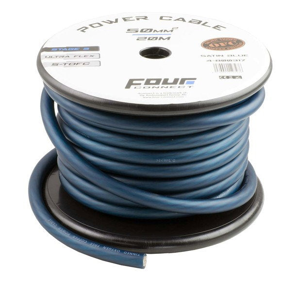 FOUR Connect 4-800317 STAGE3 50mm2 Satin Blue S-TOFC power cable