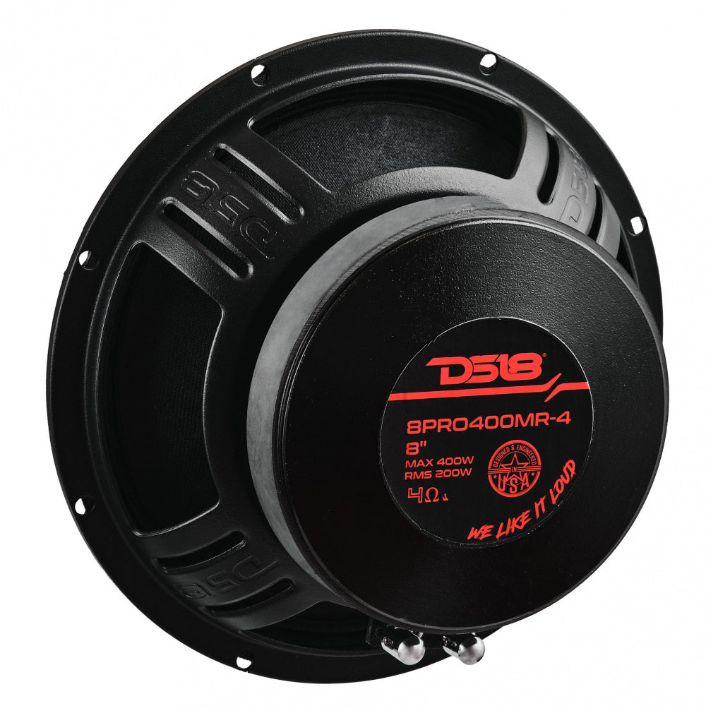 DS18 8PRO400MR-4, 8 tums midbas, styck