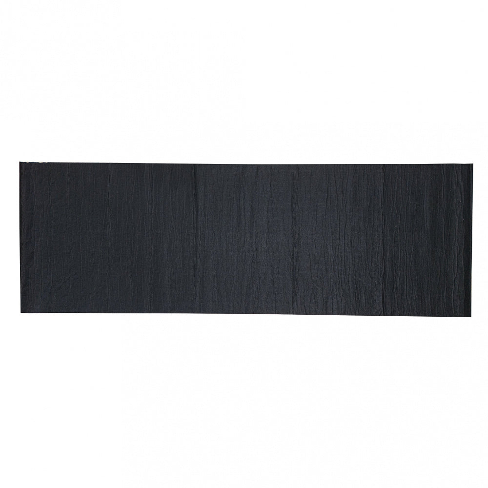DS18 Högtalarmatta med klisterbaksida, 3x1 meter, svart
