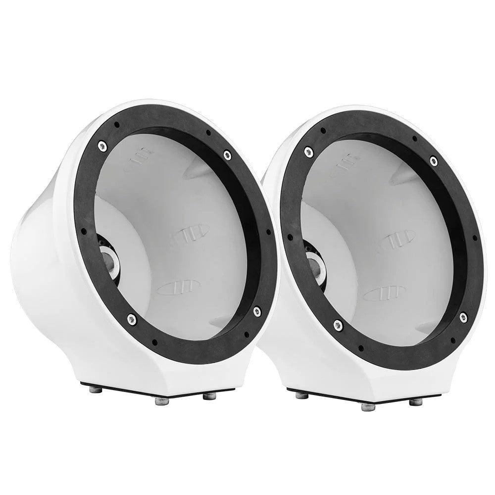 DS18 EN-JS6/WH, vita 6.5 tums högtalarpods med RGB