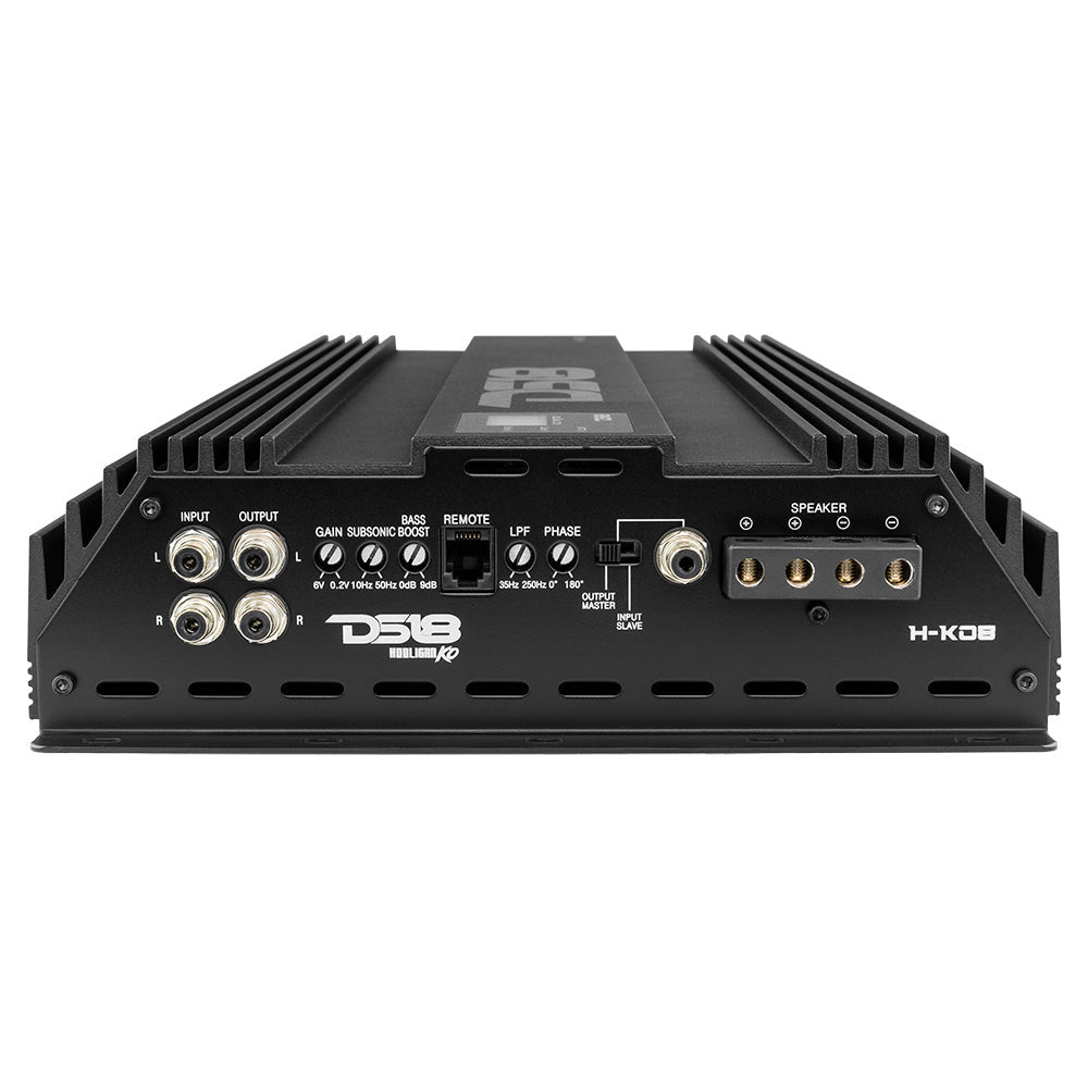 DS18 H-KO8, strömstarkt monoblock med voltmätare