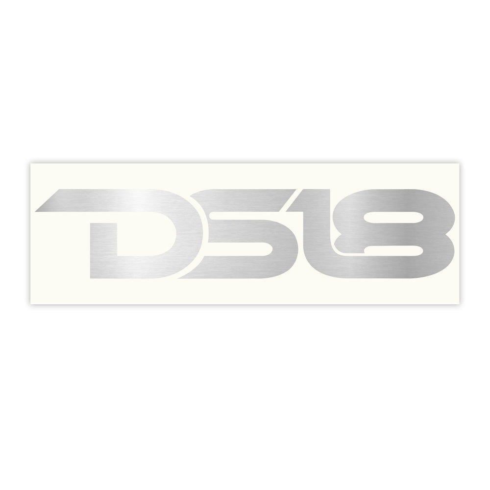 DS18-klistermärke 32x8 cm