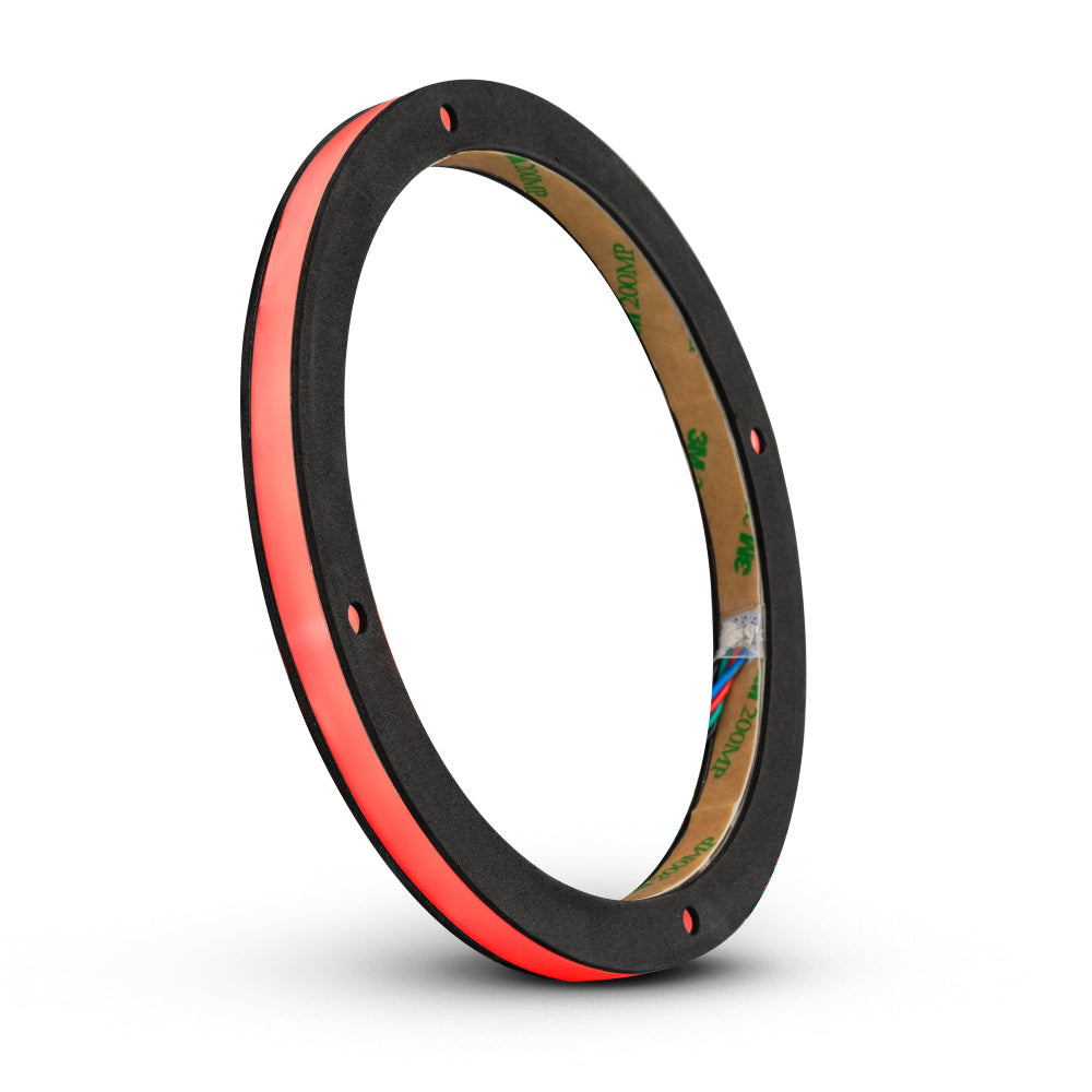 DS18 LRING6, 6.5tums RGB LED-ring för högtalare/basar