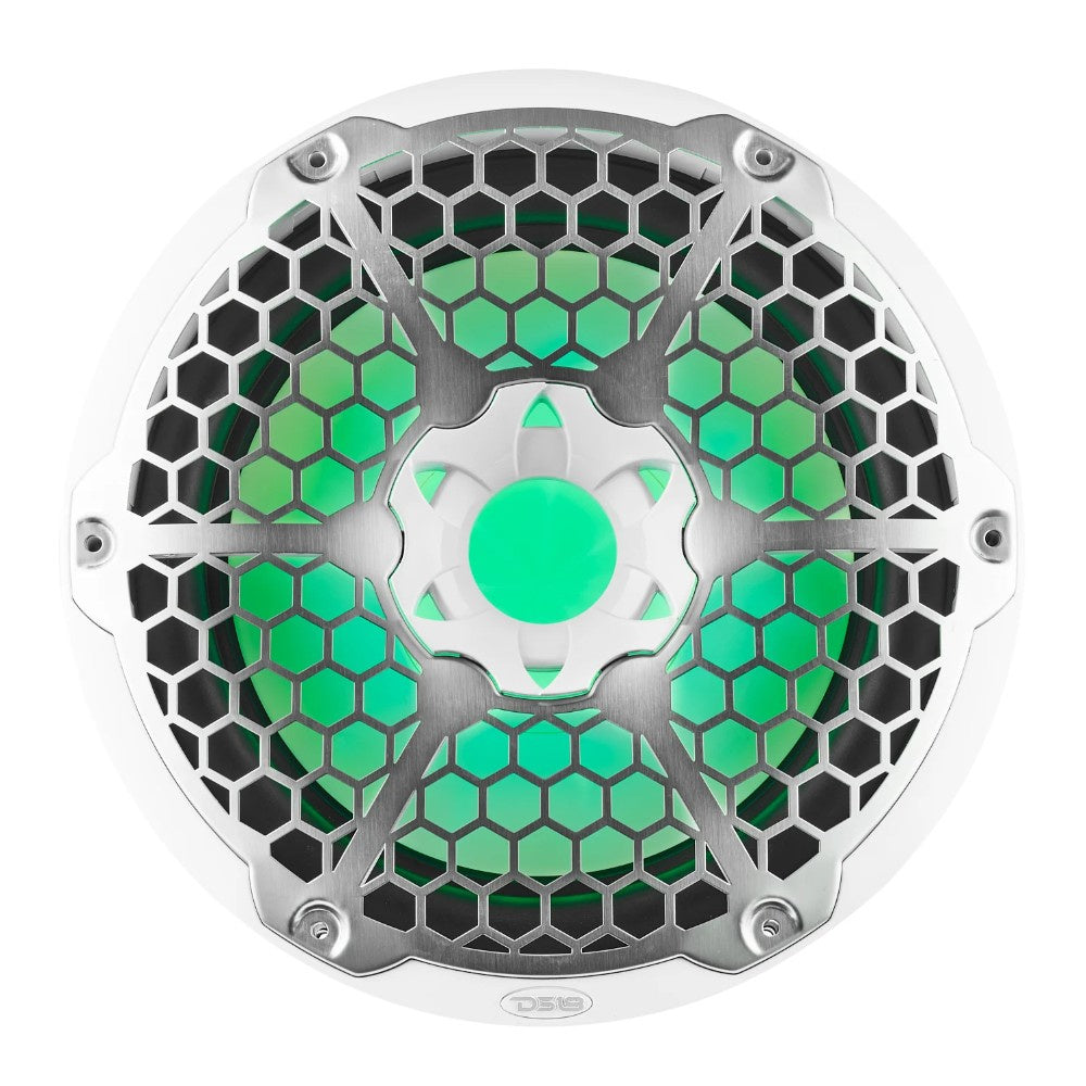 DS18 NXL-12SUB/WH, vit 12 tums marinbas med LED, styck