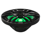 DS18 NXL-69/BK, svarta 6x9 tums marinhögtalare med LED, par