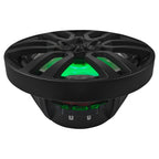 DS18 NXL-8/BK, svarta 8 tums marinhögtalare med LED, par