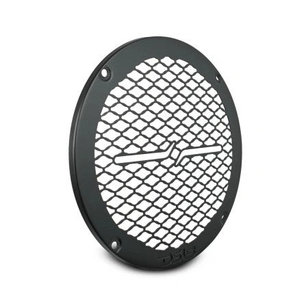 DS18 PRO-GRILL6MS/BK, slimmat 6.5 tums högtalargaller i metall, svart