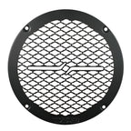 DS18 PRO-GRILL6MS/BK, slimmat 6.5 tums högtalargaller i metall, svart