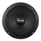 DS18 PRO-GRILL6MS/BK, slimmat 6.5 tums högtalargaller i metall, svart