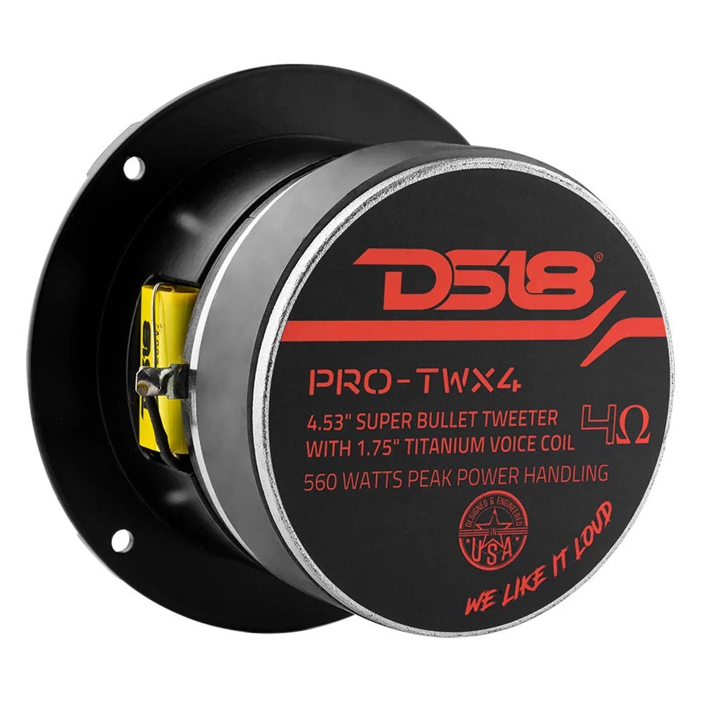 DS18 PRO-TWX4, rejäl SPL-diskant