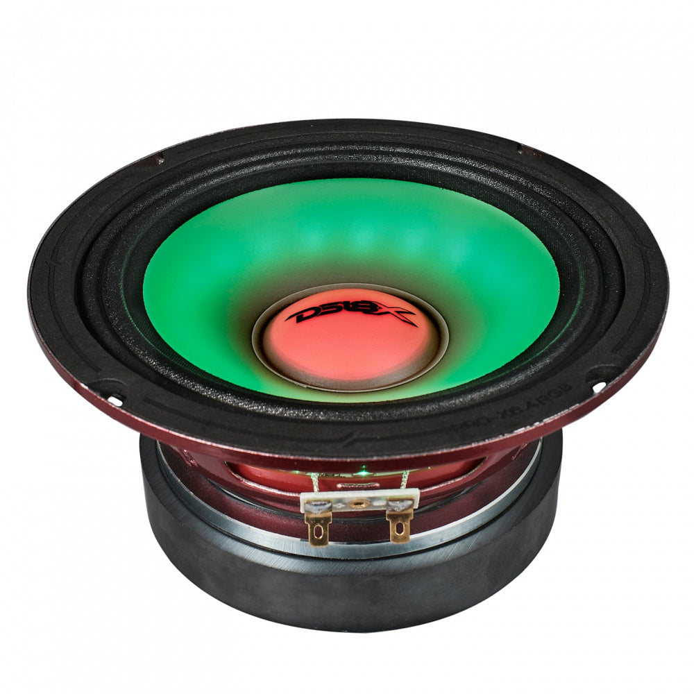 DS18 PRO-X6.4RGB, 6.5 tums RGB LED-midbas, styck