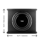 DS18 SB12A, 12'' aktiv slimmad baslåda