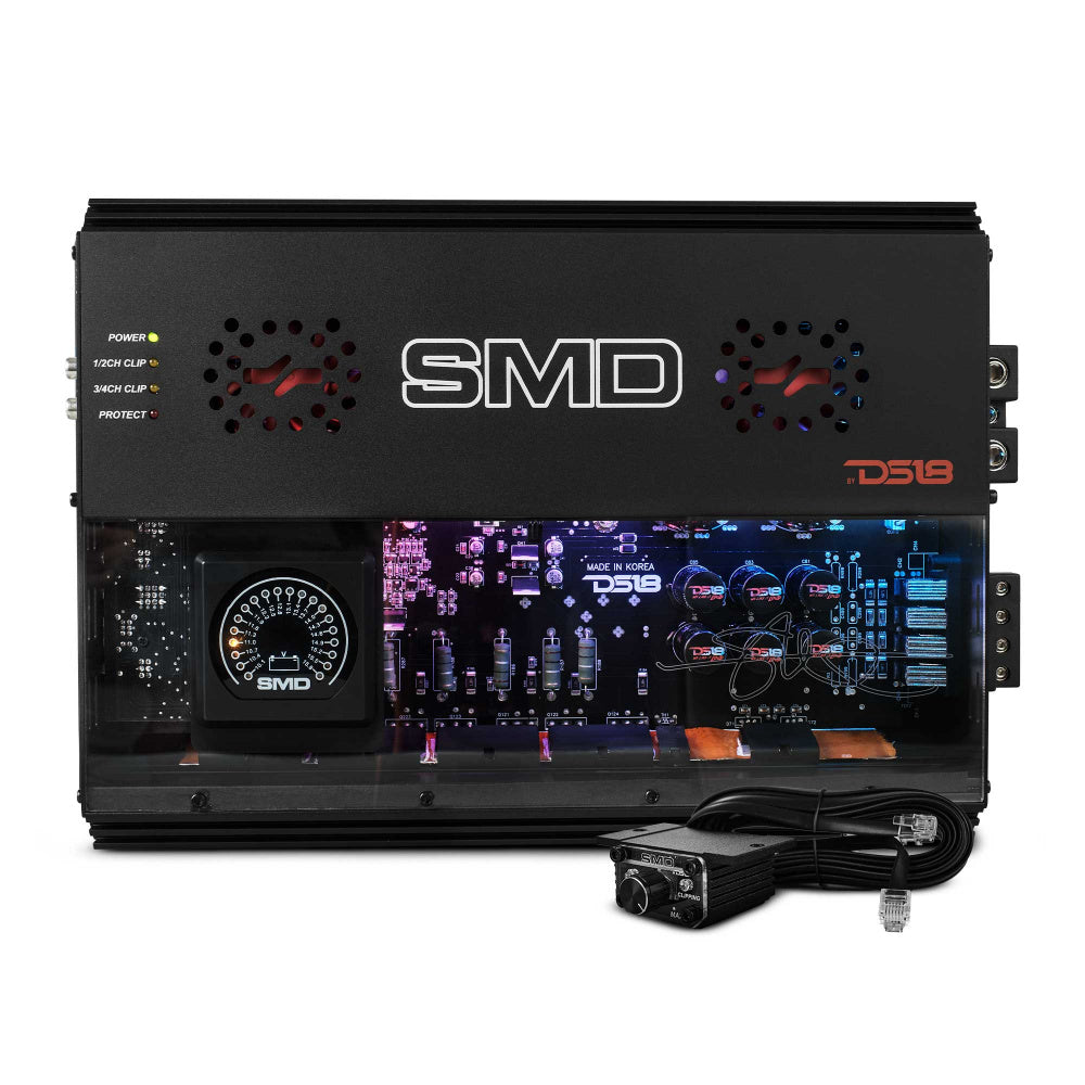 DS18 SMD-300.4AB, 4-kanaligt slutsteg - Steve Meade Designs