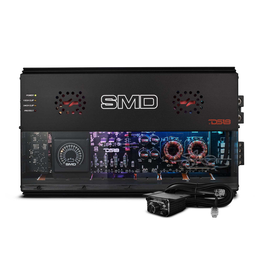 DS18 SMD-500.4AB, 4-kanaligt slutsteg - Steve Meade Designs