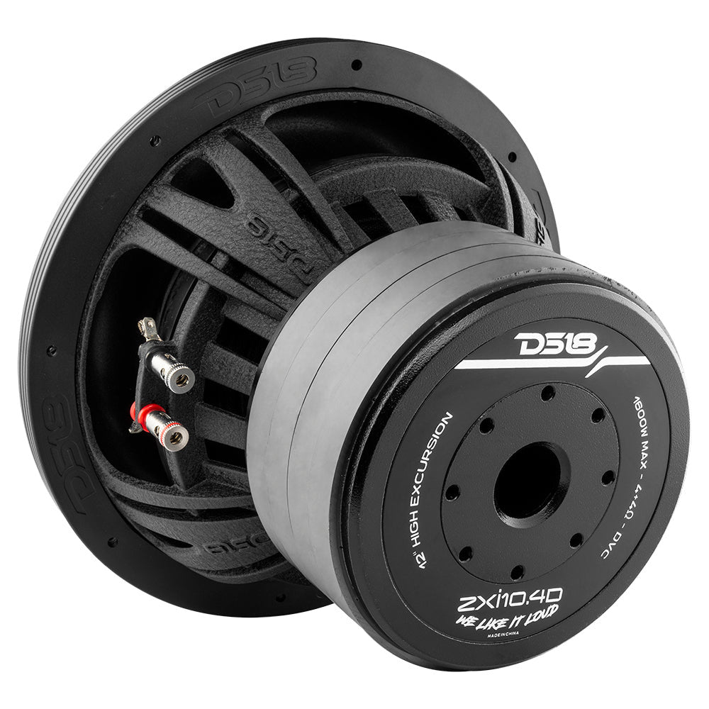 DS18 ZXI10.4D, långslagigt 10 tums baselement