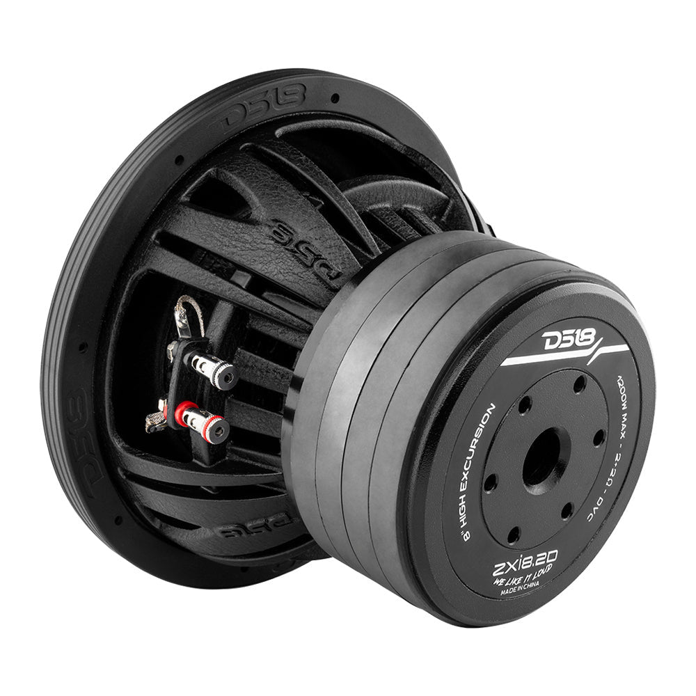 DS18 ZXI8.2D, långslagigt 8 tums baselement
