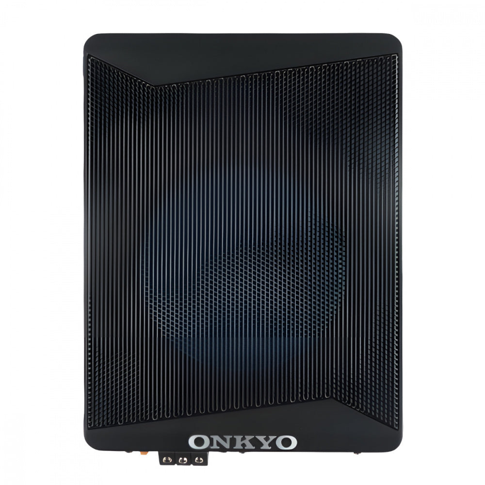 Onkyo R-W760A, slimmad aktiv 8 tums baslåda