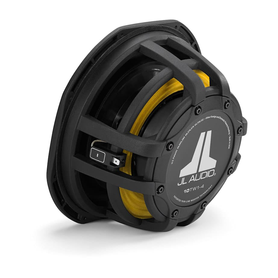 JL Audio 10TW1-4, slimmat 10 tums baselement