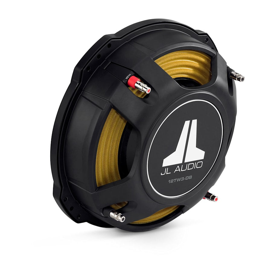 JL Audio 12TW3-D8, slimmat 12 tums baselement