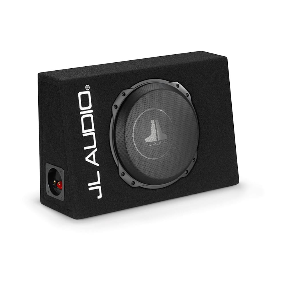 JL Audio CS110TG-TW3, slimmad vinklad 10-tums baslåda