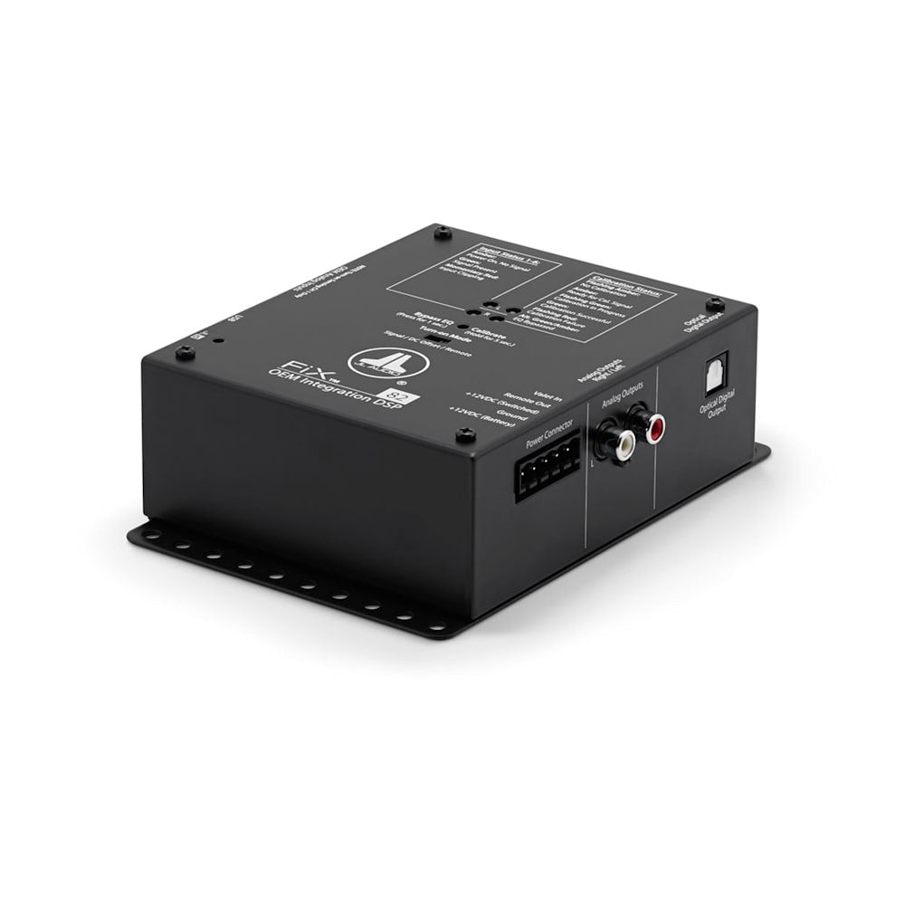 JL Audio FiX-82, integrerings-DSP med analoga & digitala utgångar