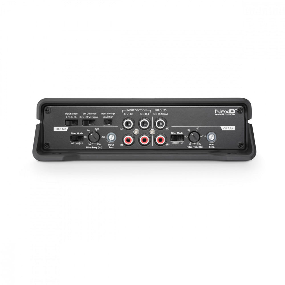 JL Audio JD400/4, 4-kanaligt slutsteg
