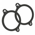 Universal 3.5" till 3" högtalaradapter, par
