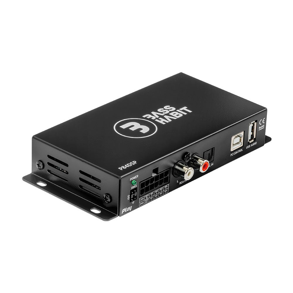 Bass Habit P84DSP, 8-kanalig DSP med Bluetooth