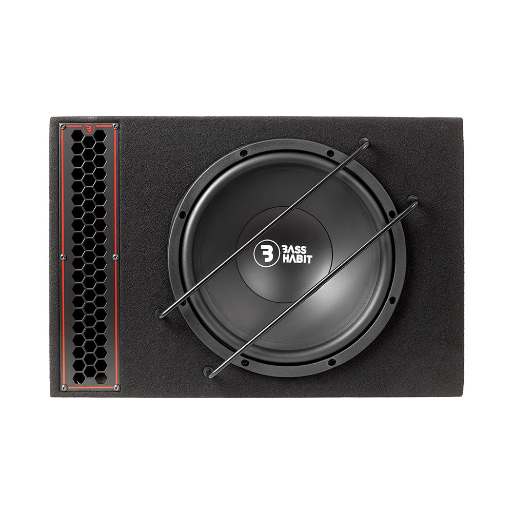Bass Habit Play PL112A, prisvärd 1x12tums aktiv baslåda