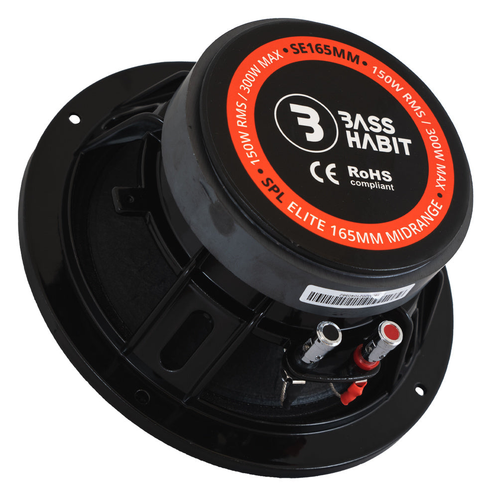 Bass Habit SPL Elite SE165M 6.5" midbas, styck