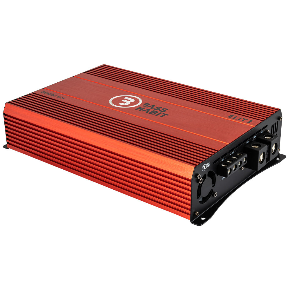 Bass Habit SPL ELITE 2200.5DF, femkanalssteg