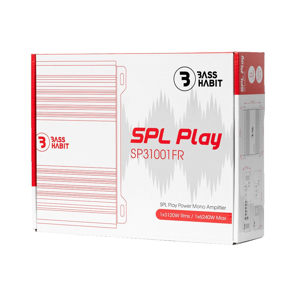 Bass Habit SPL Play SP31001FR, monoblock