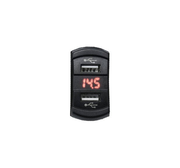 4Connect 4-600157 waterprof USB-charger with voltage display