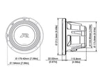 Alpine 8'' Type-R subwoofer (4 ohm + 4 ohm)