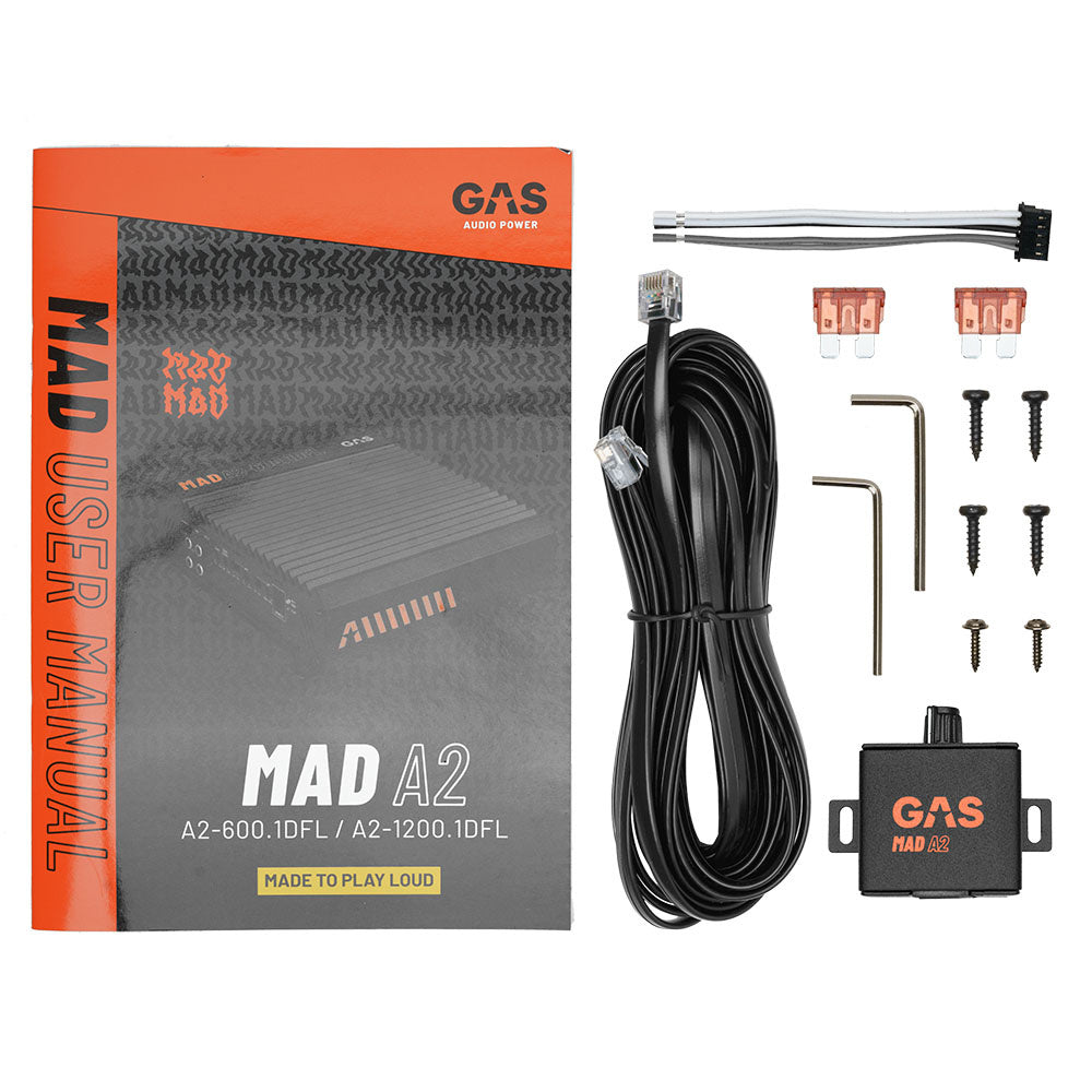 GAS MAD A2-600.1DFL, grymt monoblock